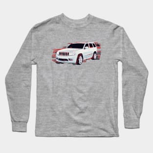 White WK1 Srt8 suv Long Sleeve T-Shirt